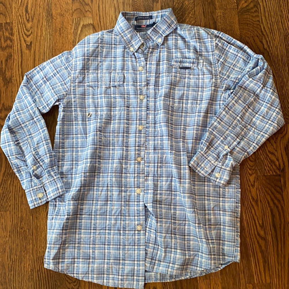 Vineyard Vines Boys Harbour Shirt